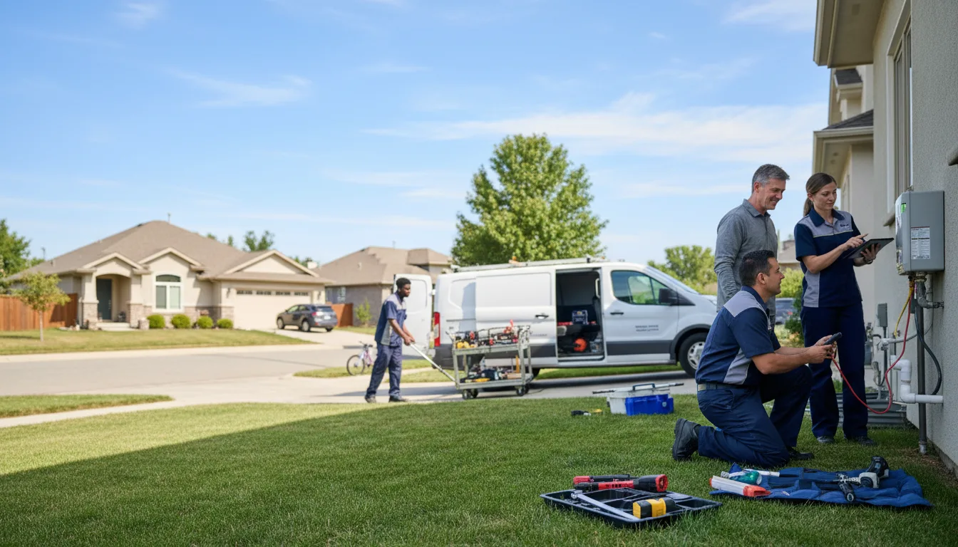 Tankless water heater service in Trinity, NC